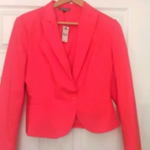 Express Coral suit jacket